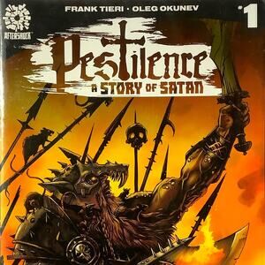 Aftershock Comics, Pestilence: A Story of Satan #1, April 2018, NM 9.4